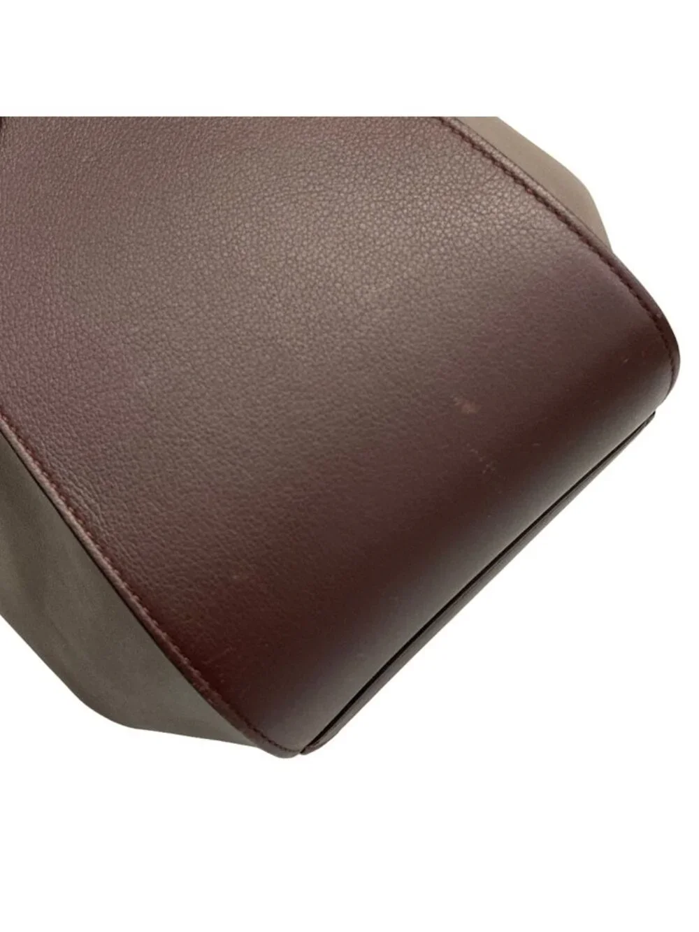 Loewe Handbag Hammock Bag Small Dark Brown Bordeaux Tricolor Leather